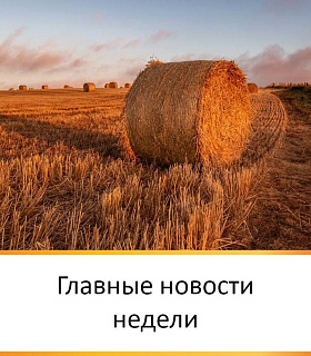 ГЛАВНЫЕ НОВОСТИ НЕДЕЛИ